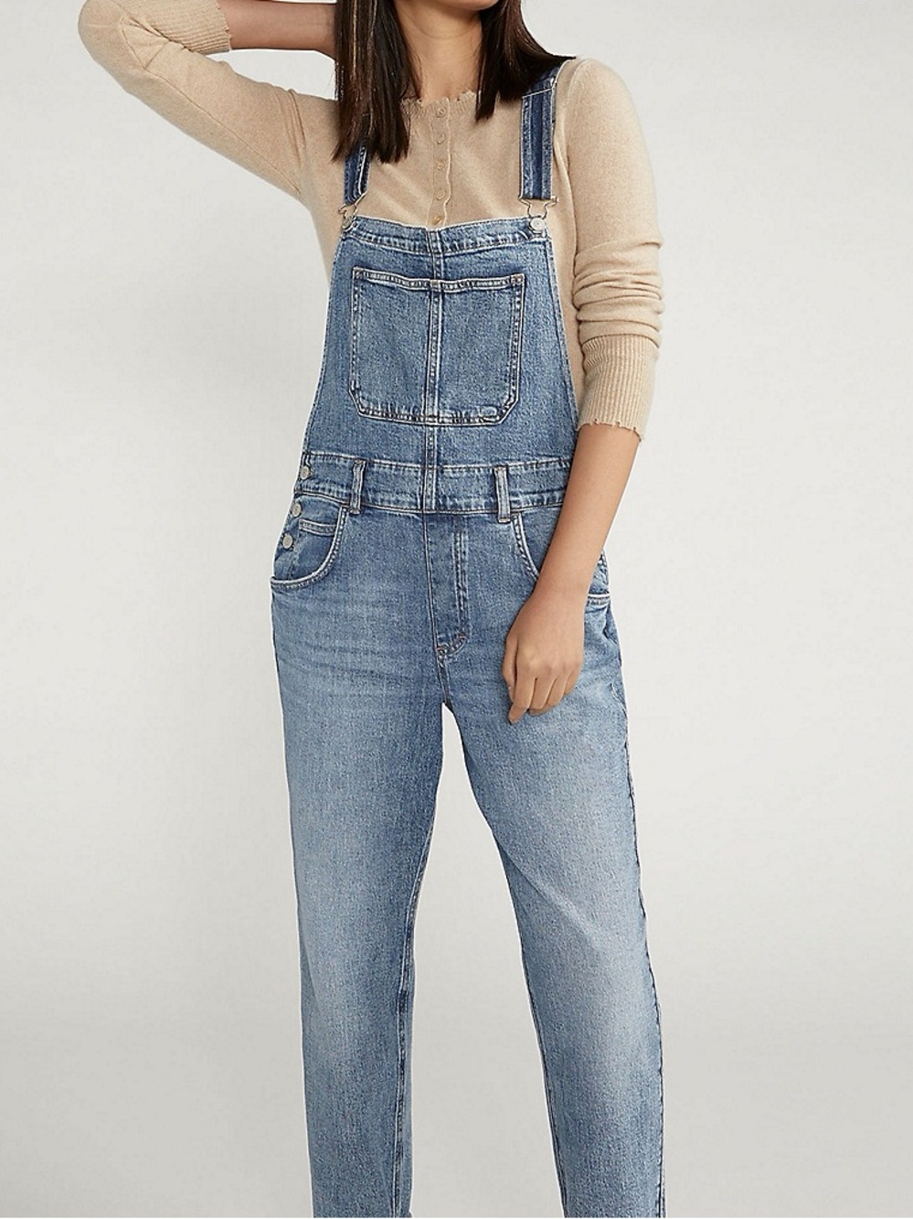 Silver Jeans Co. Baggy Overalls Size L/28